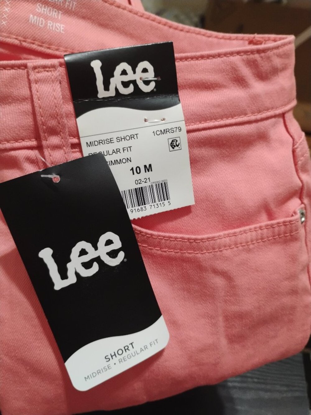 LEE SHORTS CORAL PINK- MAKE YOUR SUMMER 🏝️🌞 😎 BRIGHT